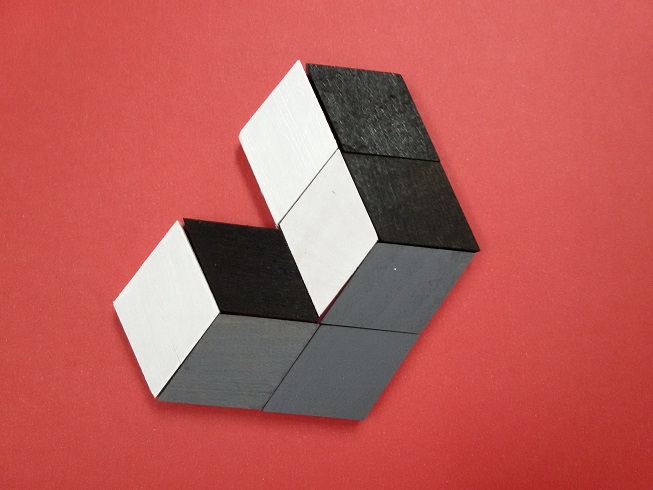 Ahşap Geometrik 3D Şekiller 40 parça - Görsel 3