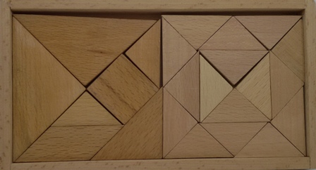 Tangram ve Üçgenler Naturel