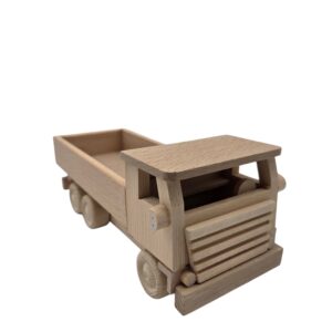 Ahşap Dorseli Mini Kamyon 24 cm